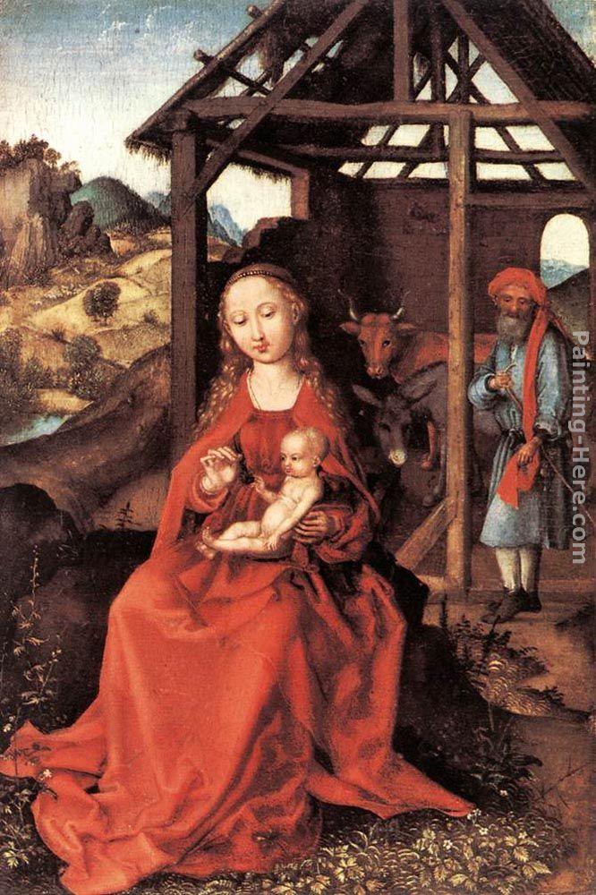 Martin Schongauer The Holy Family